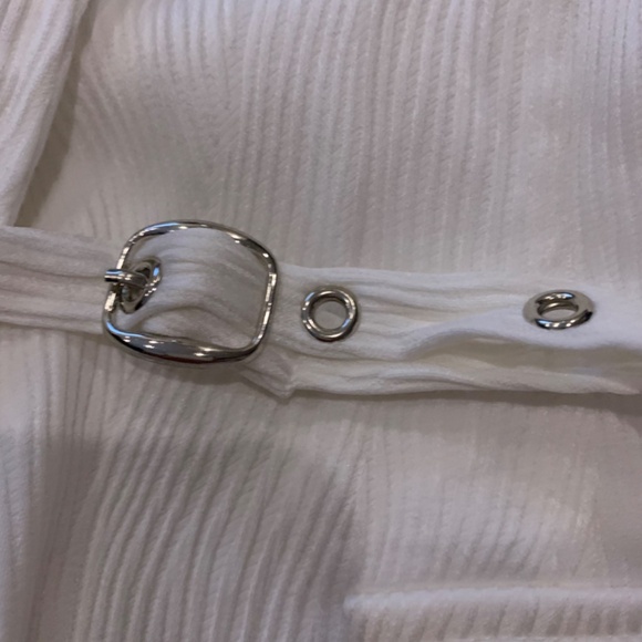 🪽NWT Anthropologie Crisp White Blazer Dress with Belt - HOST PICK ✨ - Picture 4 of 9